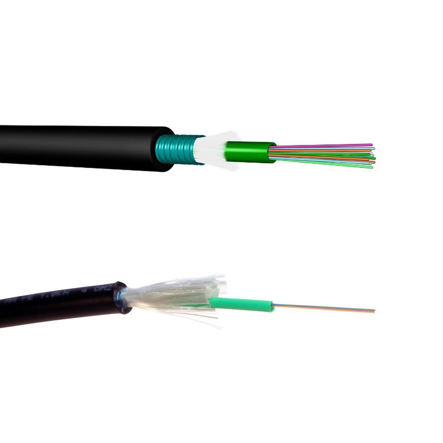 Haspel a 2000m. Glaskabel 4-vezelig OM4 Loose Tube outd Dca