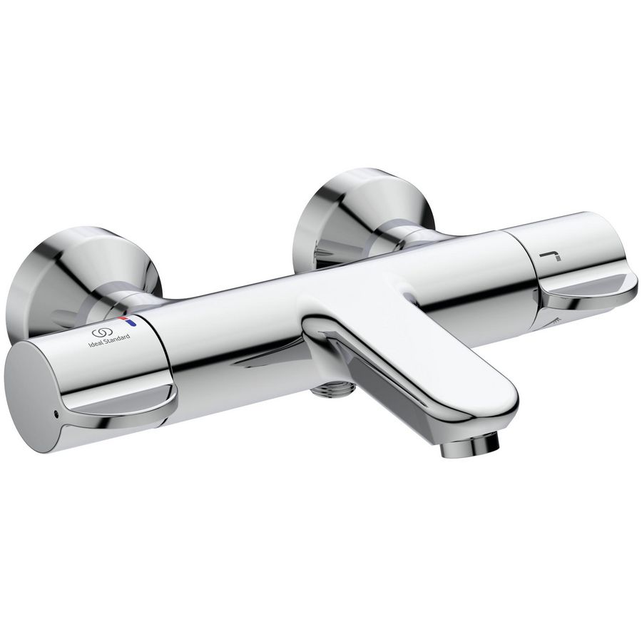 Ceraplus 2 badthermostaat chroom thermische desinfectie incl. s-koppeling