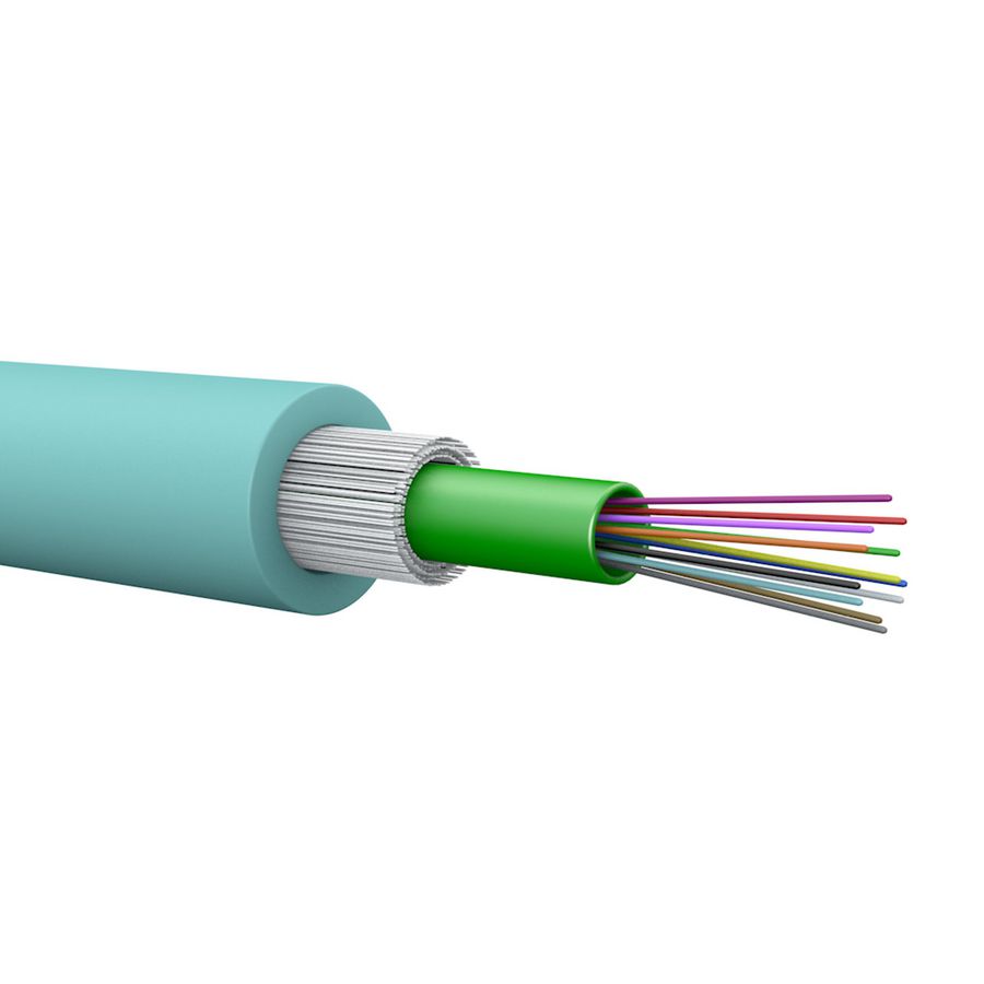 Haspel a 2000m. Glaskabel 12Vez. OM4 Loose Tube in-out Cca
