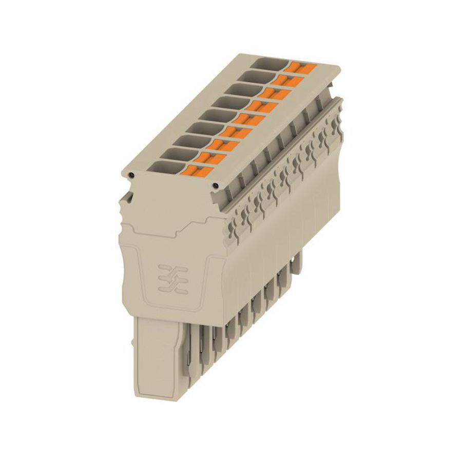 Plug PUSH IN beige 6mm² 30A 500V connect 2882740000 VVE=10