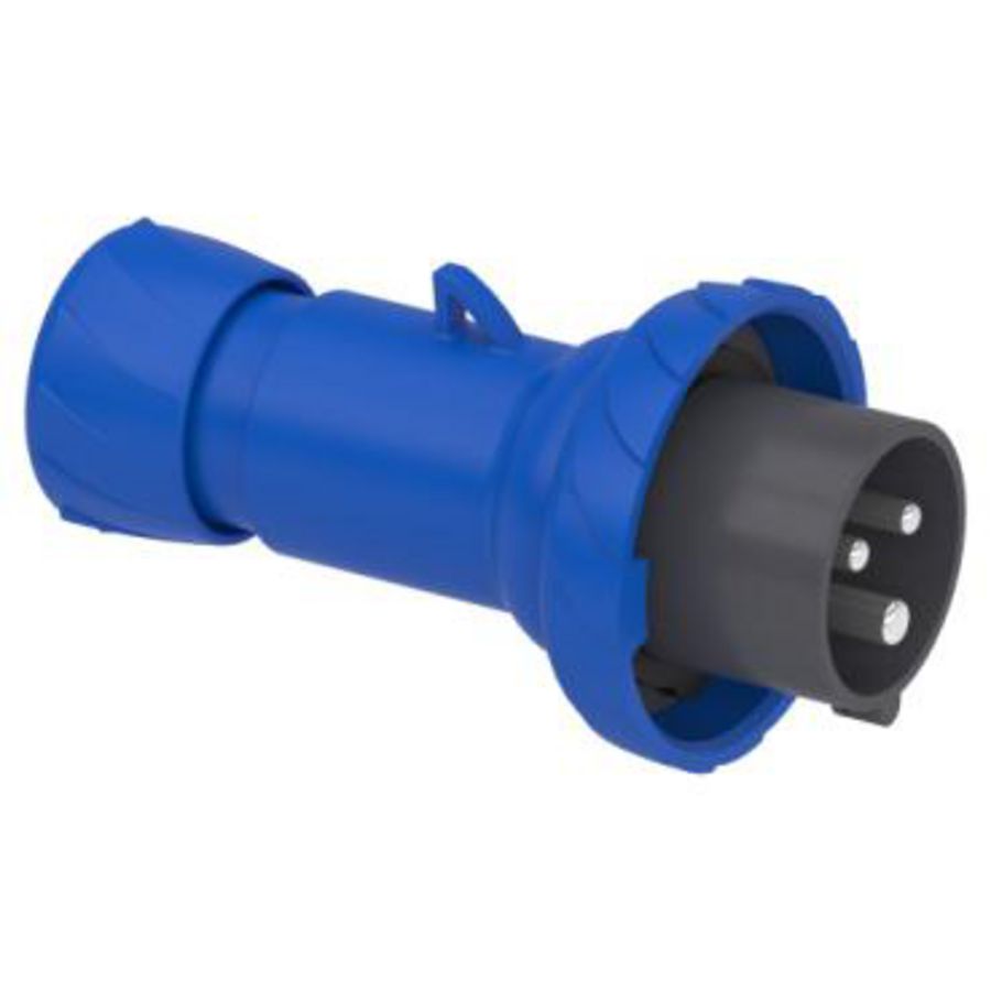 Contactstop Schroefaansl. 2P+A 16A 200-250V AC 6h PratiKa