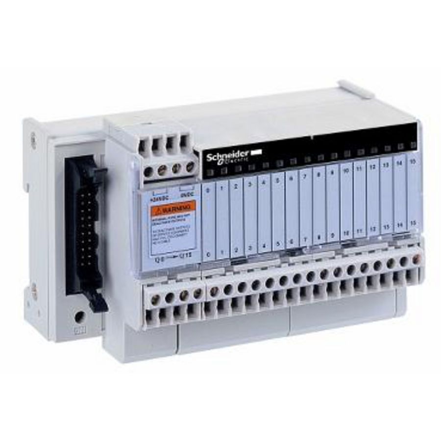 Solid state uitgangsrelais aansluitbasis 16 Advantys