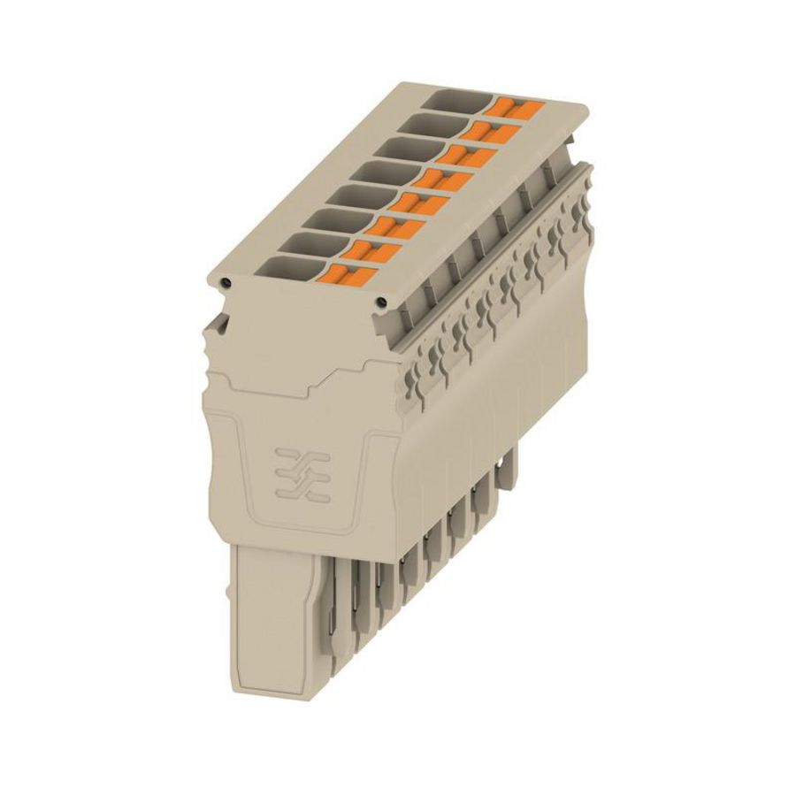 Plug PUSH IN beige 6mm² 30A 500V connect 2882730000 VVE=20