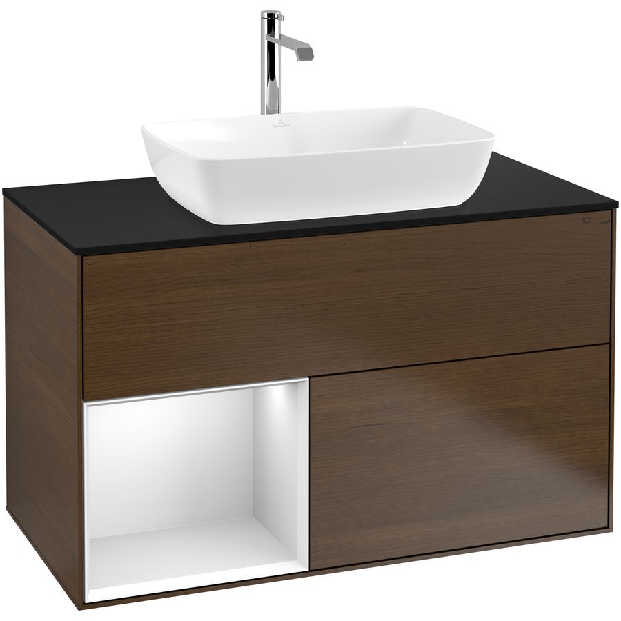 Wastafelonderkast Finion 1000x603x501mm W.Veneer F772MTGN