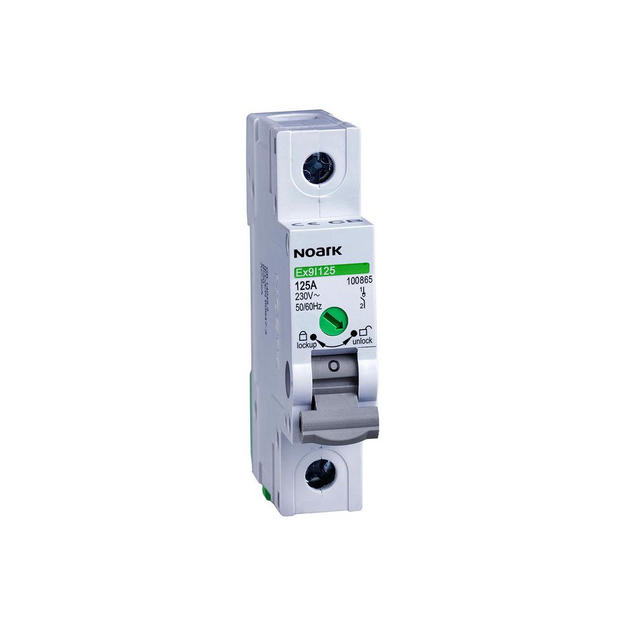 Hoofdschakelaar breedte 1 module 1-polig 25A Ex9I125 1P 25A