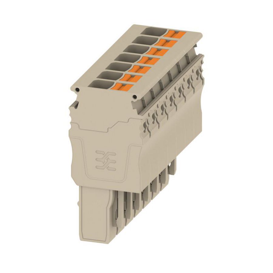 Plug PUSH IN beige 6mm² 30A 500V connect 2882720000 VVE=20