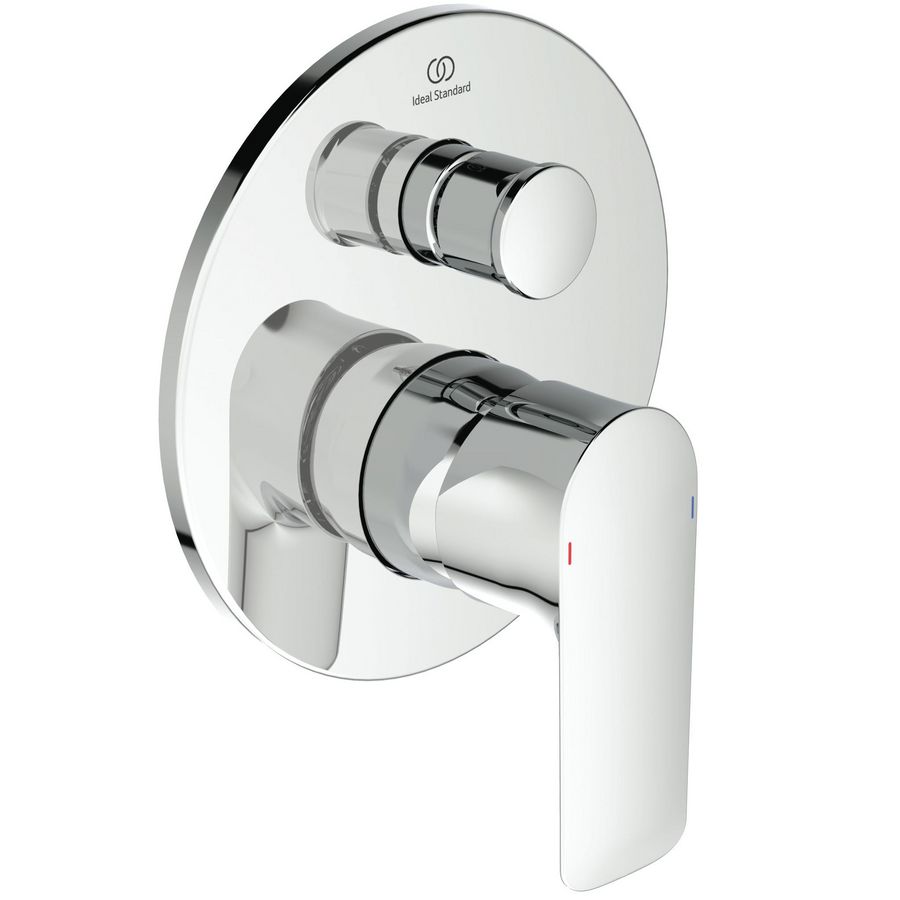 Afbouwdeel Connect air bad/douchemengkraan chroom