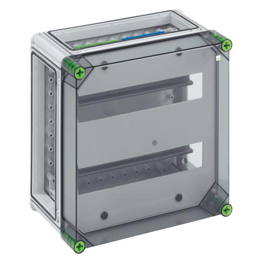 Modulaire behuizing IP65 28 Mod. IK0 01522801