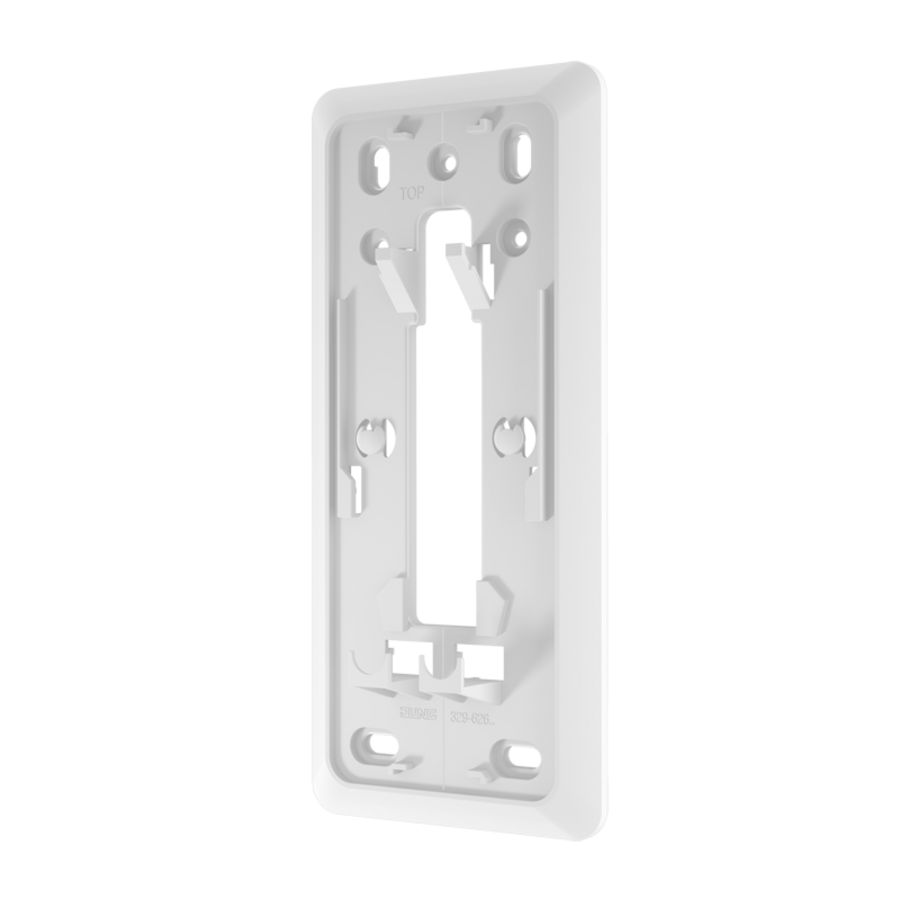 AP600 montageplaat 3v 2xwandcontactdoos/1xS alpine wit VVE=10