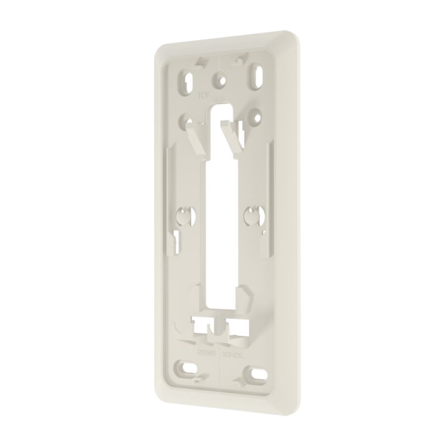 AP600 montageplaat 3v 2xwandcontactdoos/1xS wit VVE=10