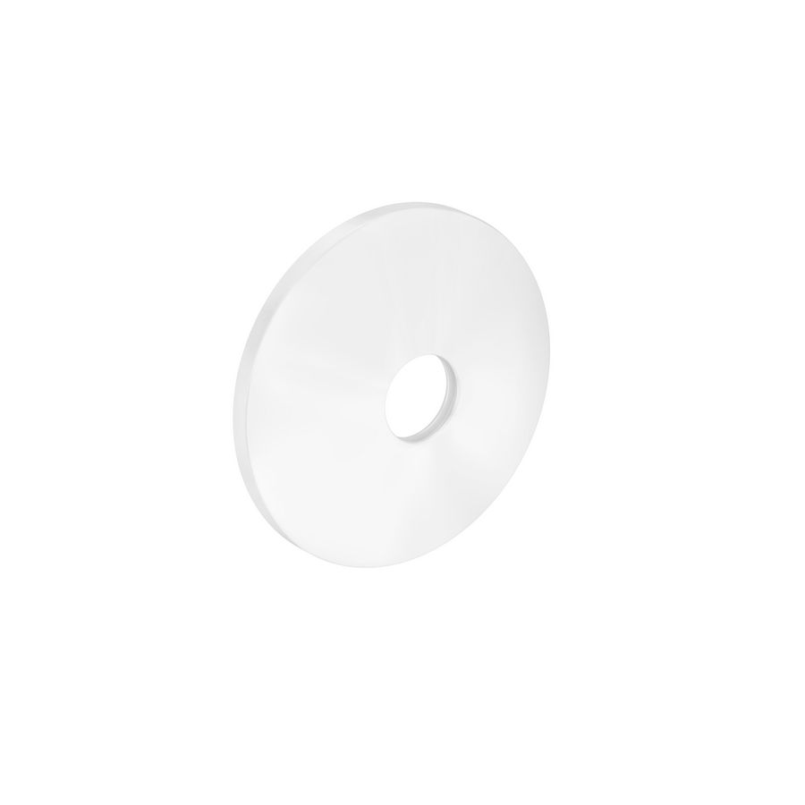 AXOR One rozet 90mm voor 1-gats wastafelkraan wand mat wit
