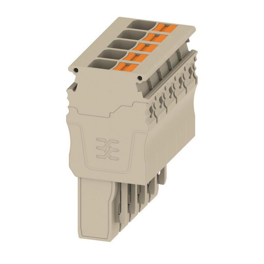 Plug PUSH IN beige 6mm² 30A 500V connect 2882700000 VVE=25