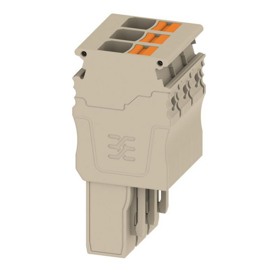 Plug PUSH IN beige 6mm² 30A 500V connect 2882690000 VVE=25