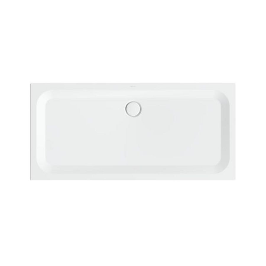 Douchebak geglazuurd staal BetteUltra 1700x800x35mm wit AS antislip Sense afvoer Ø90mm