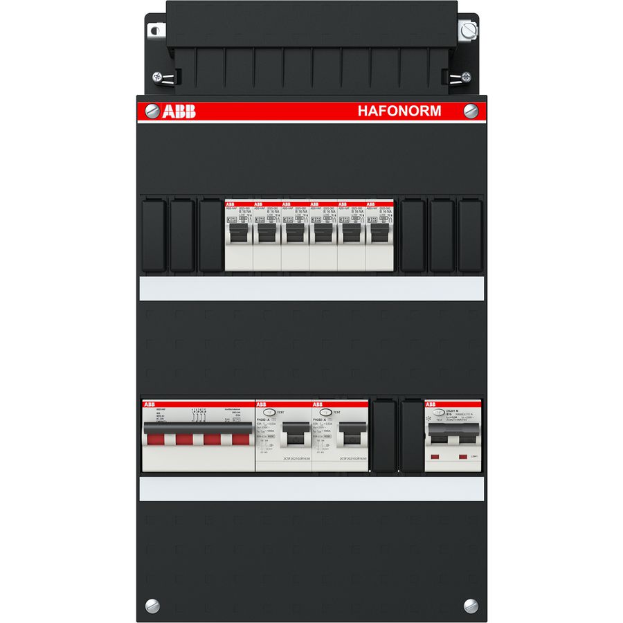 Groepenkast 3-fase 1 40A 4P ALS 63A 2P 30mA 1SPF006972F0023