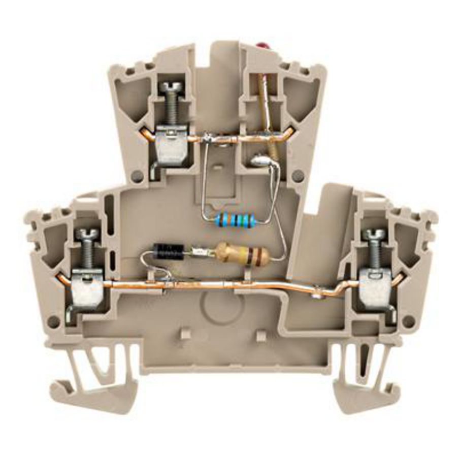 Component rijklem schoefaansl. 2.5mm² 230 8013140000 VVE=25