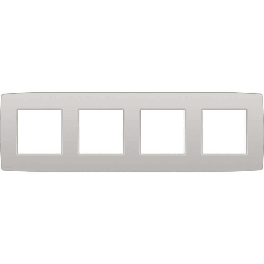 4-voudig afdekplaat hoh 71mm Original light gre