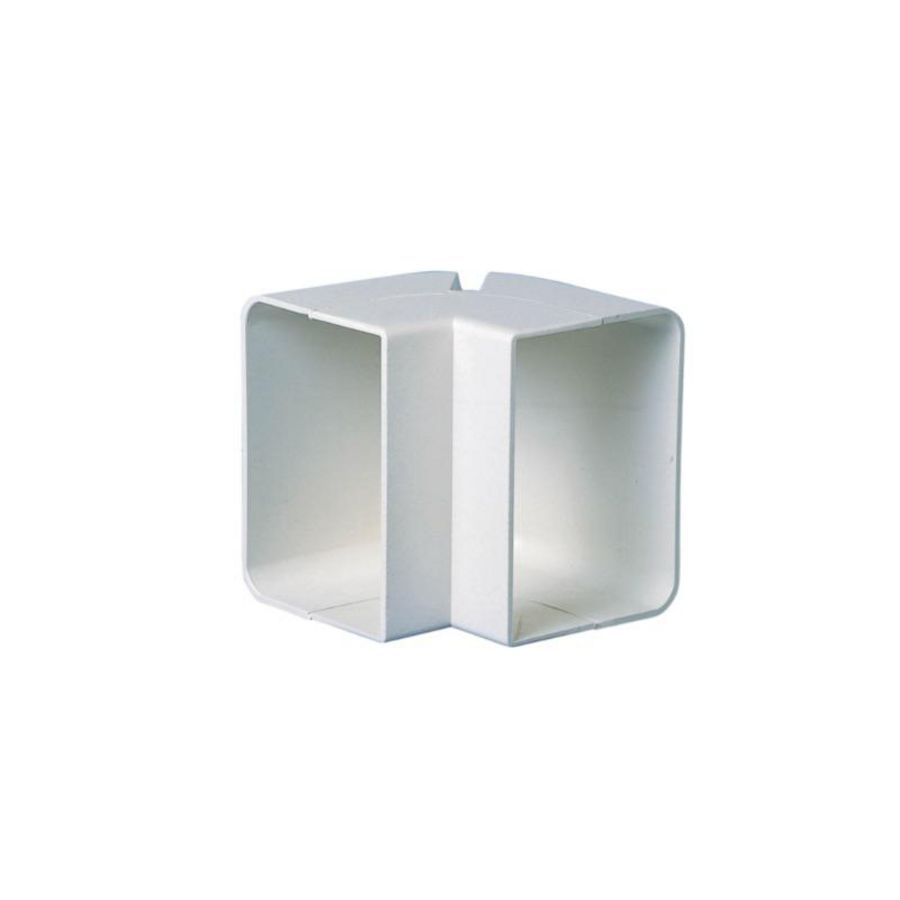 Buitenbocht kort SPEEDIDUCT SP.EIN.105 90° 105x75mm ivoorwit VVE=50