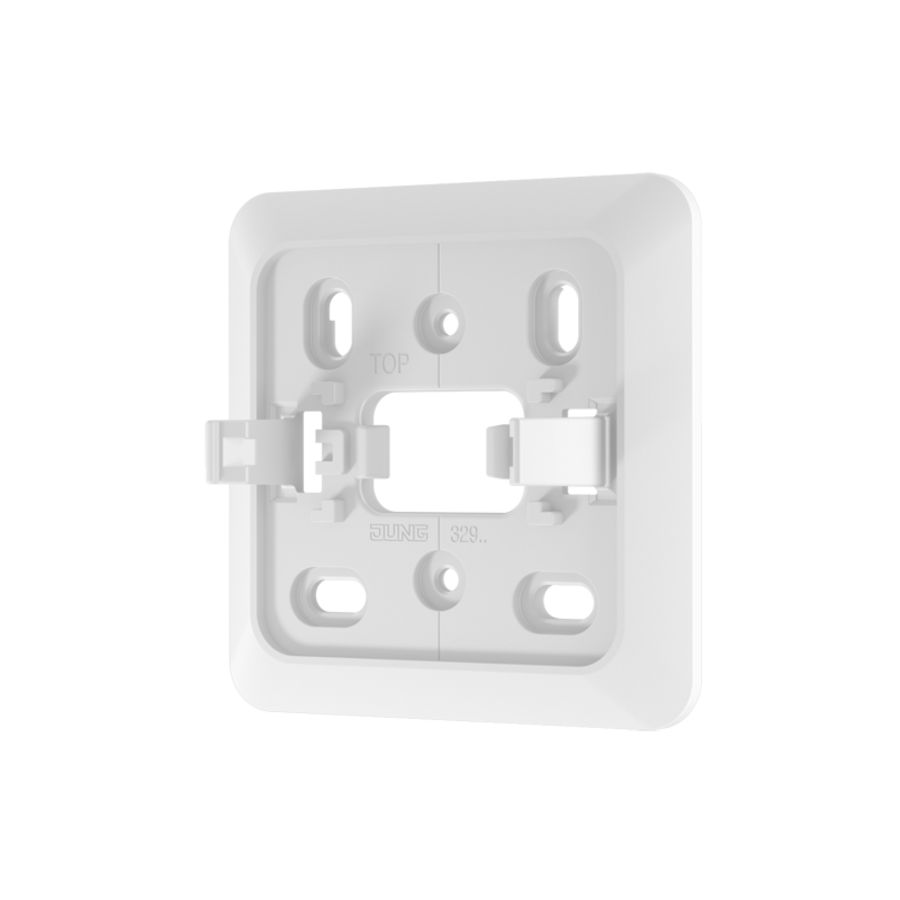 AP600 montageplaat 1v alpine wit VVE=10
