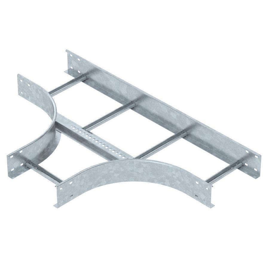 T-stuk kabelladder 110x300 Staal thermisch verzinkt zink