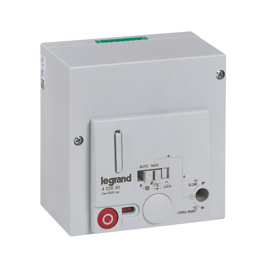 Frontale motorbediening standaard 230V