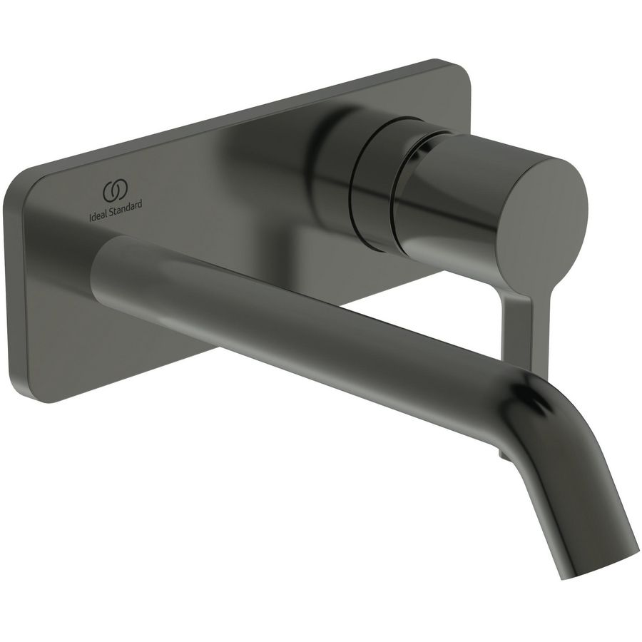 Afbouwdeel Joy wandmengkraan 5l/min. uitloop 18cm magnetic grey (grijs)