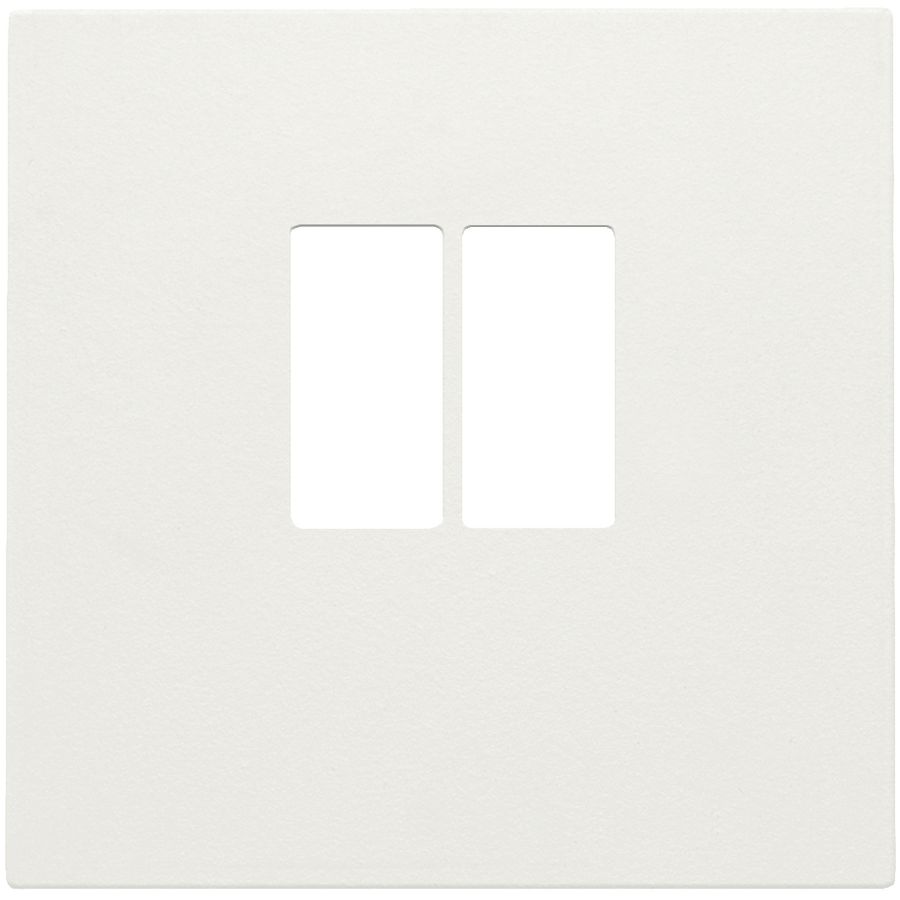 Afwerkingsset enkelvoudige luidsprekeraansl. white