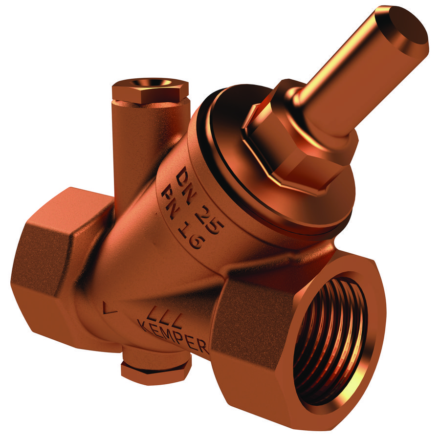 Keerklep+aftapstop bn DN15