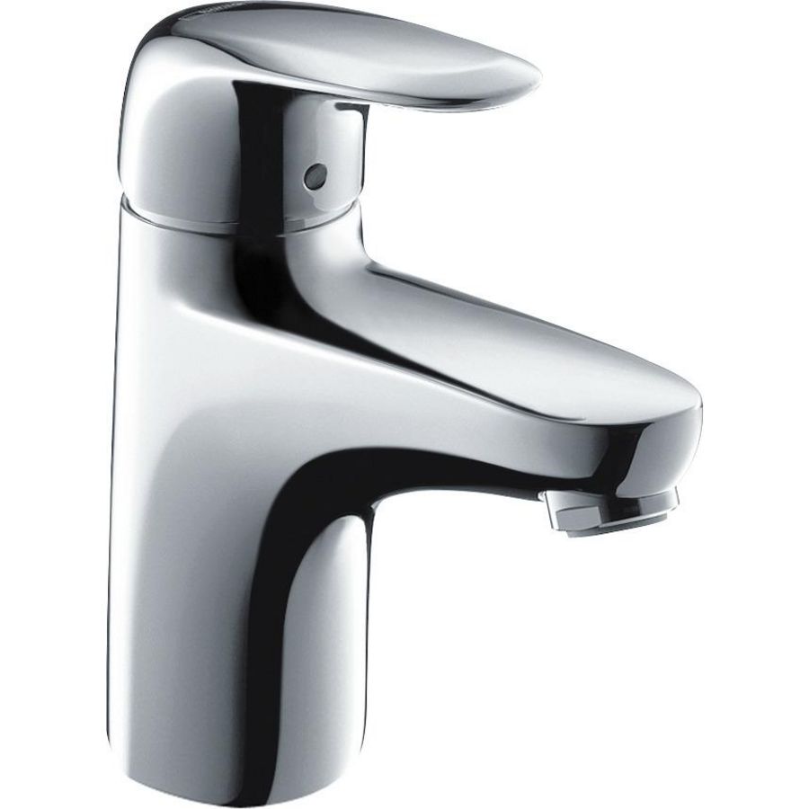 Focus wastafelkraan chroom 1-hendel vaste uitloop 101mm