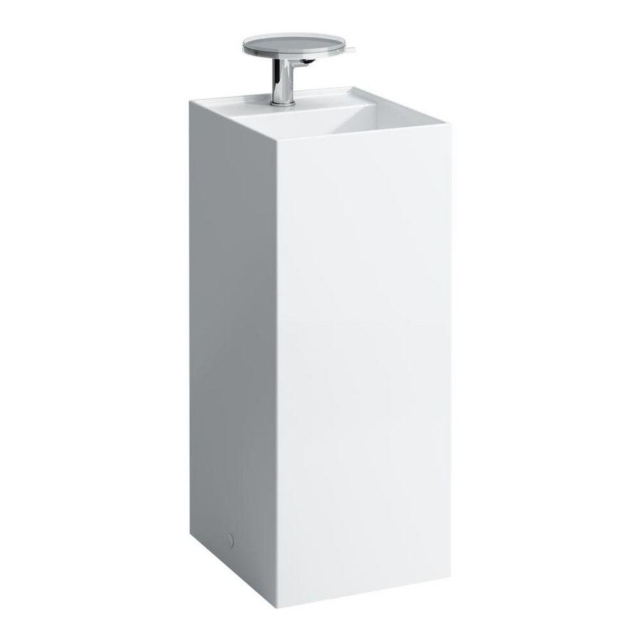 Vloerstaande vrijstaande Wastafel 38X44 wit H8113310001121