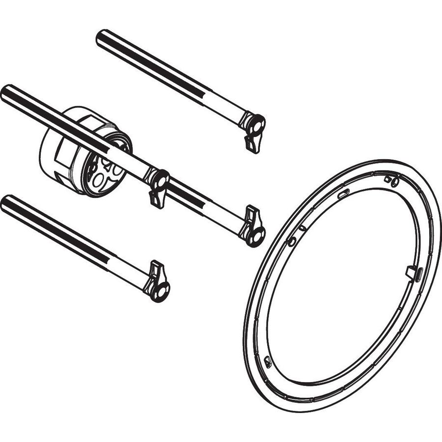 Adapter voor verlengelement rond 5mm