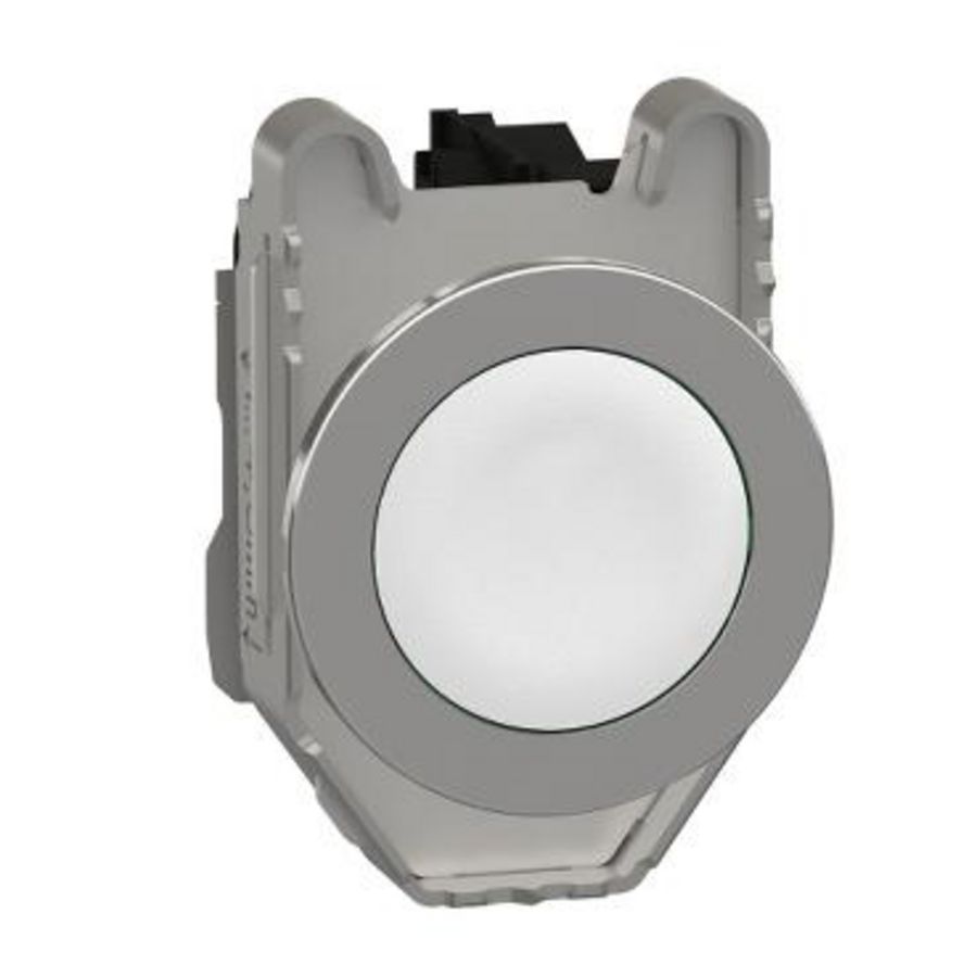Drukknop Verzonken Metaal Terugvering 30mm 1NO Ong XB4