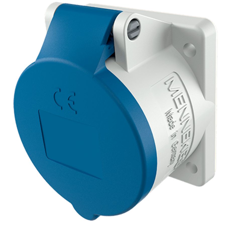 Inbouwwandcontactdoos 16A 4-polig  9H 230V IP44 TwinCONTACT