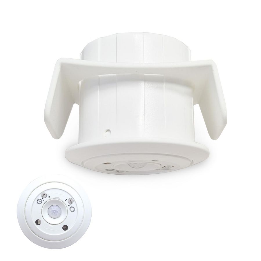 Aanwezigheiddetector plafond Inbouw PIR 220-240Vac max.vermo