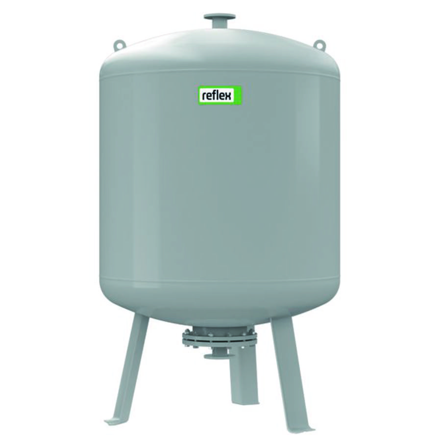 Buffervat / voorschakelvat 1000ltr. grijs V1000/10 max.10bar max.110°C