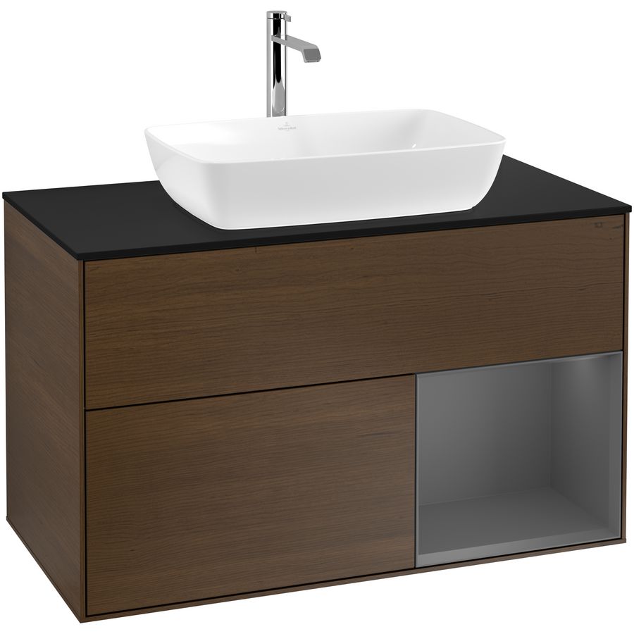 Wastafelonderkast Finion 1000x603x501mm W.Veneer F782GKGN