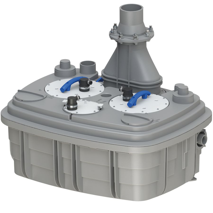 Opvoerins. SANICUBIC 2 VX S SMART L vortex dub. pomp 230V