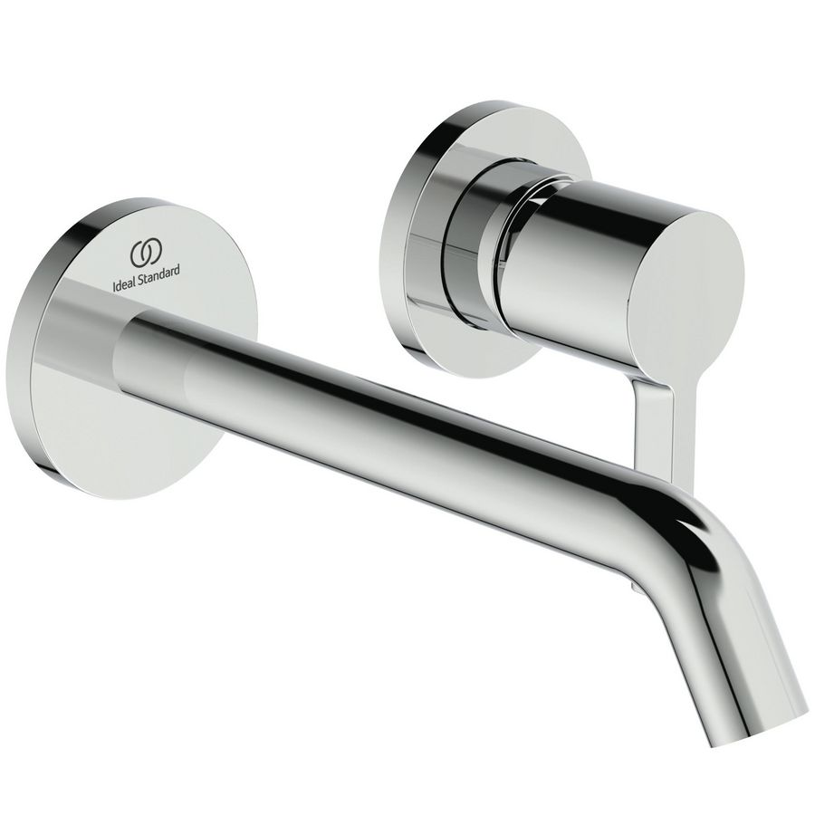 Afbouwdeel wandmengkraan JOY 1-hendel uitloop 180mm chroom