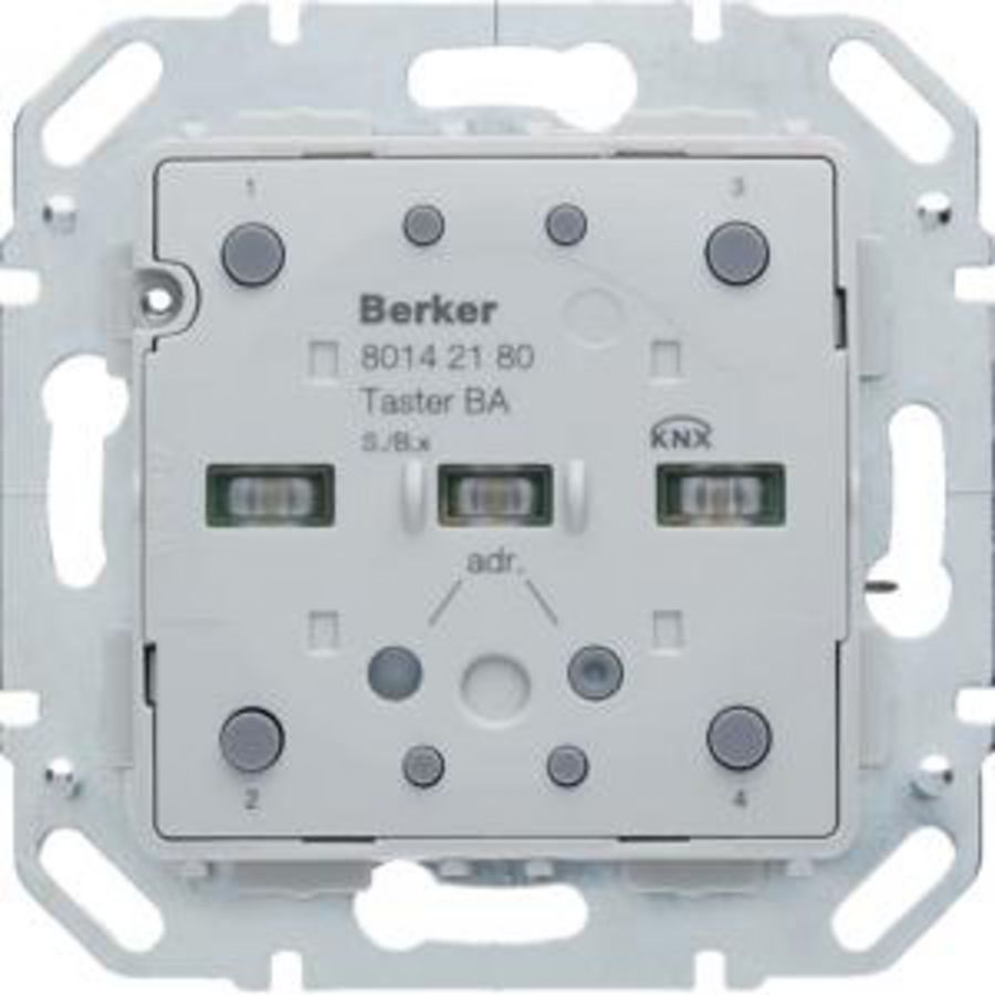 Drukknopmodule 2-v geintegreerde busaankoppelaar S