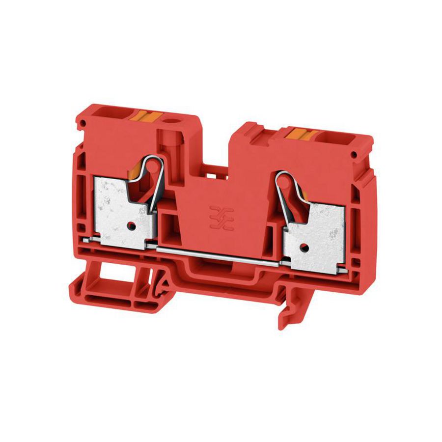 Doorvoerklem PUSH IN rood 10mm² 57A 1000V VVE=25