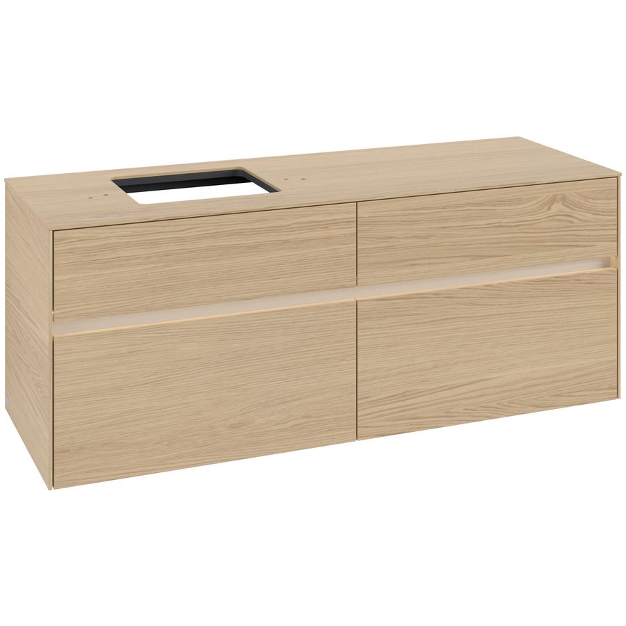 Wastafelonderkast Collaro 1400x548x500mm Nord.Oak C132B0VJ