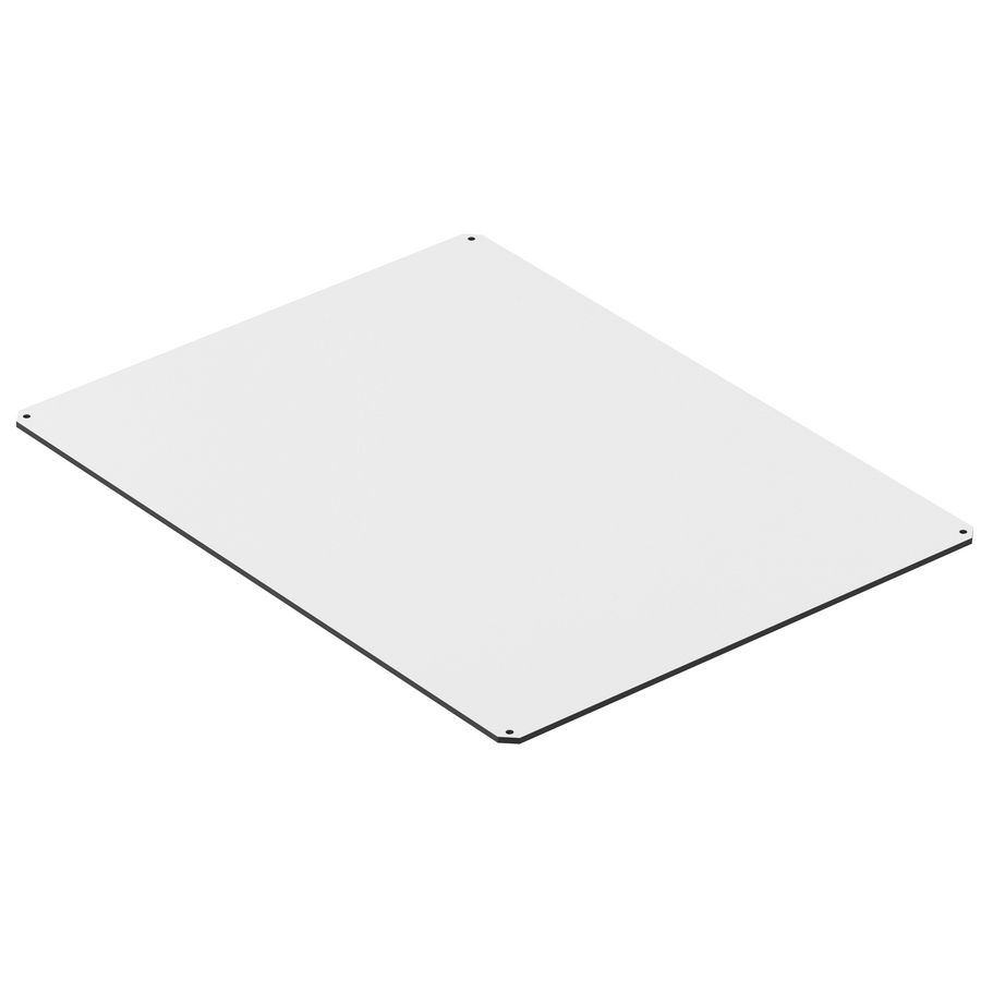 Montageplaat frame lichtgrijs