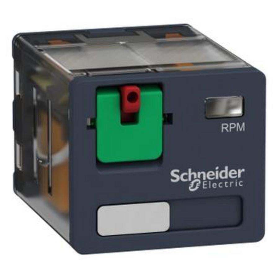 Vermogen insteekrelais 3M/V 120V AC Harmony RPM VVE=10