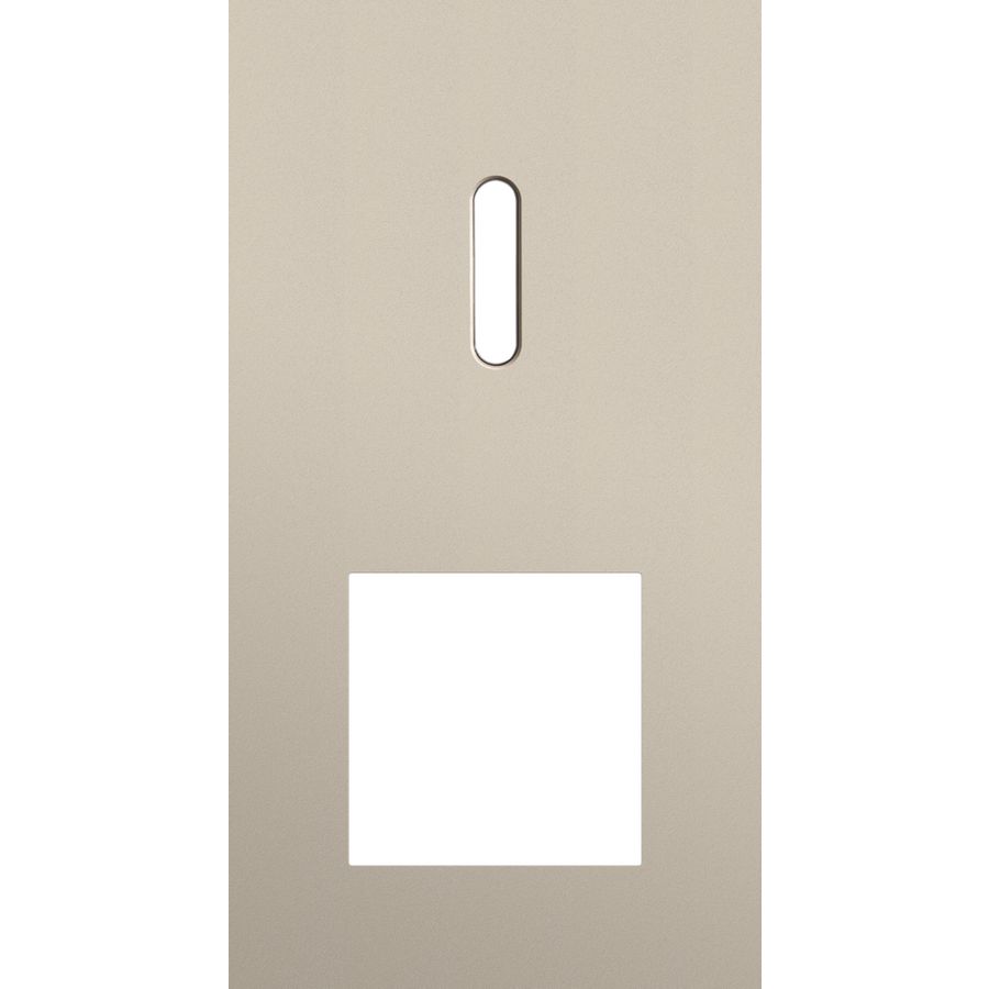 Afdekplaat 2-voud vertic. 71mm centerafst 166-56855