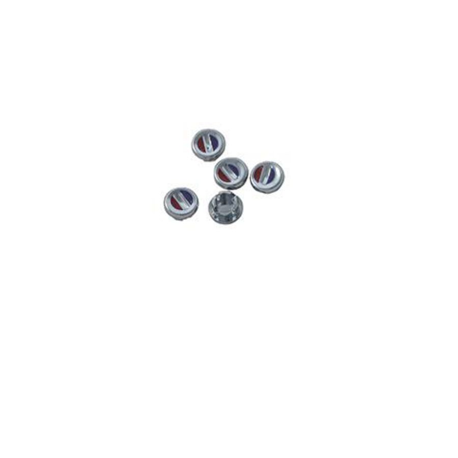 markeringsstop (vpe 5) rood/blauw