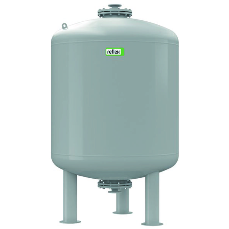 Buffervat / voorschakelvat 3000ltr. grijs V3000/6 max.6bar max.110°C
