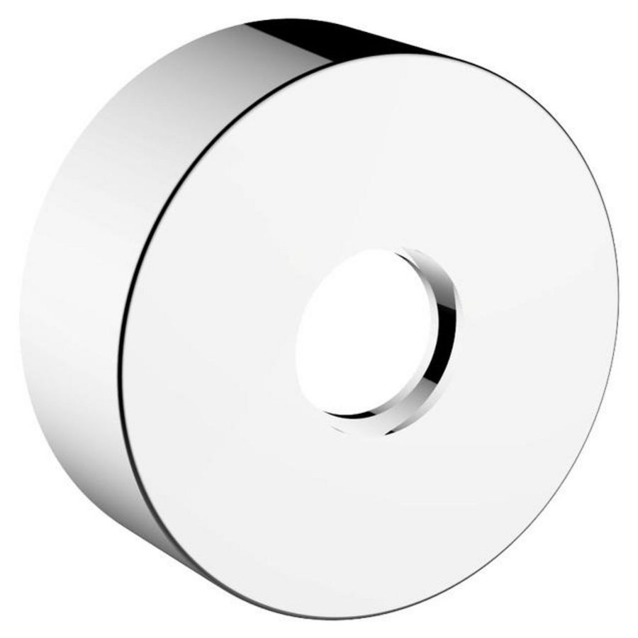Verlengingsrozet rond baduitloop/slangansl./25mm brons geb
