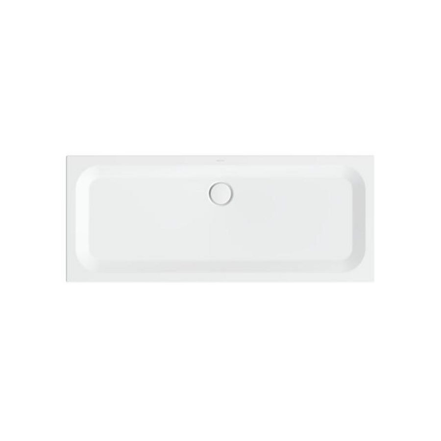 Douchebak geglazuurd staal BetteUltra 1700×700×35mm wit AS antislip Sense afvoer Ø90mm