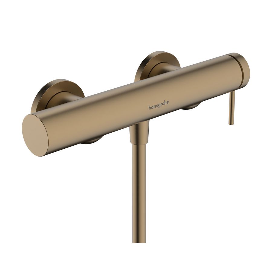 Tecturis S 1-hendel douchekraan opbouw Brushed Bronze