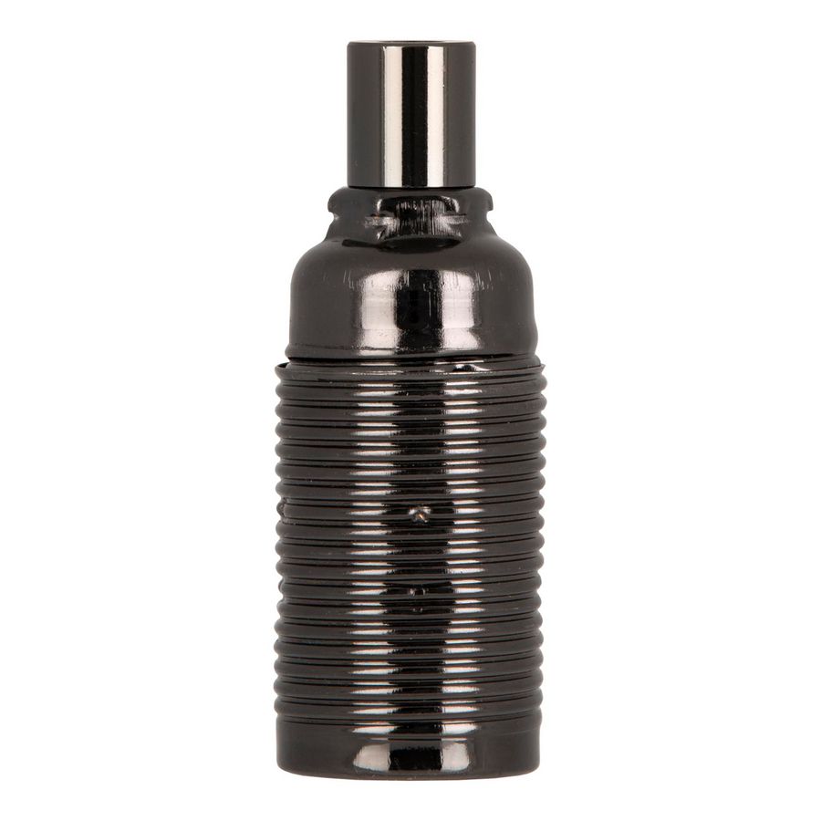 Lamphouder Alu Metal screw E14 zwart